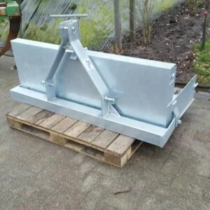 Grondbak 1.25 mtr gegalvaniseerd