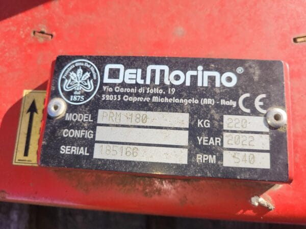 Del morino cirkelmaaier PRM  180 - Afbeelding 6