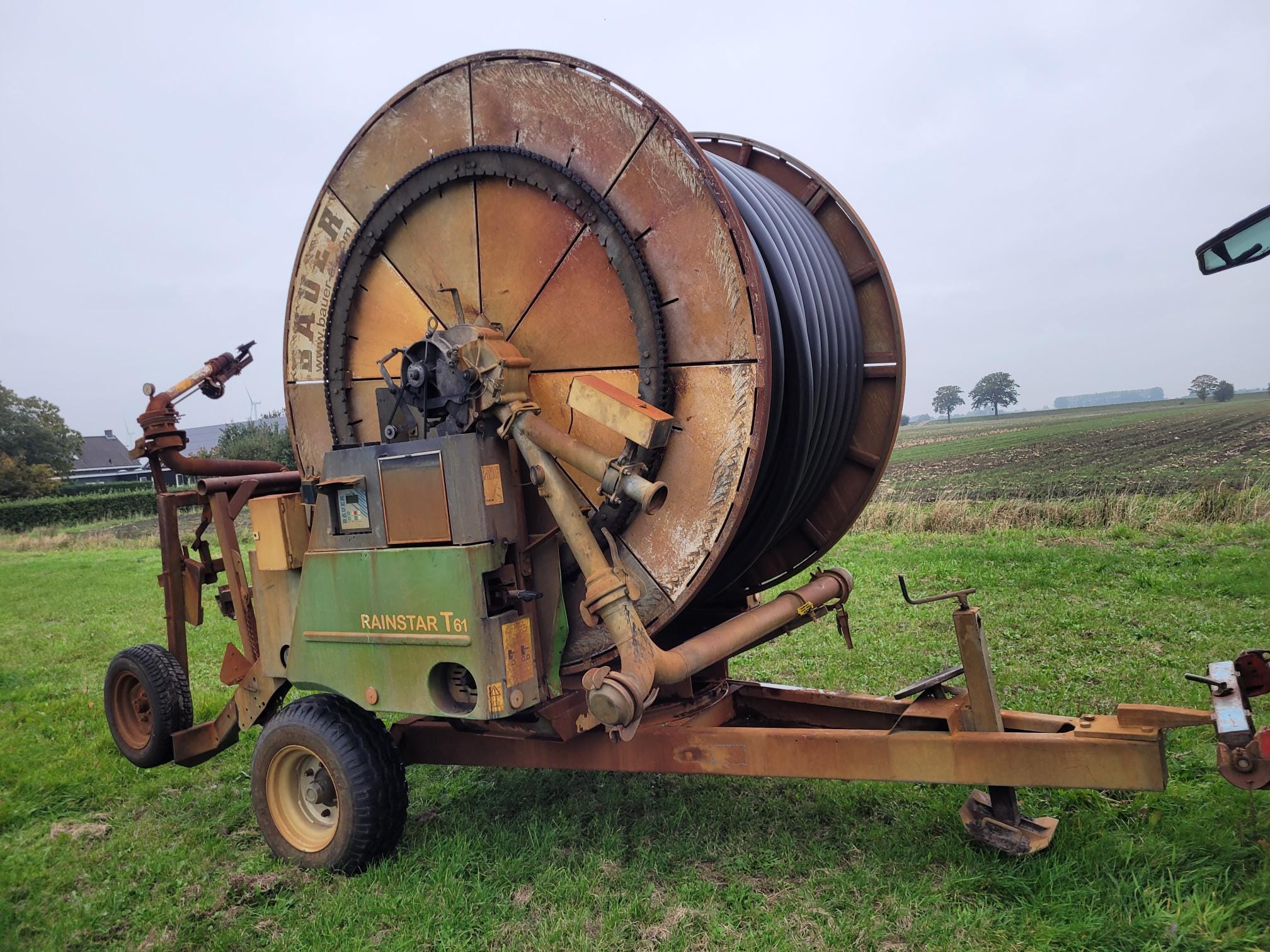Bauer regenhaspel T 61  100- 200 - Afbeelding 2