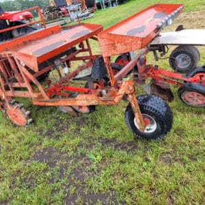 3 rij plantmachine