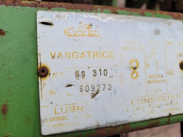 Celli krukas spitmachine NG 12-310 - Afbeelding 10