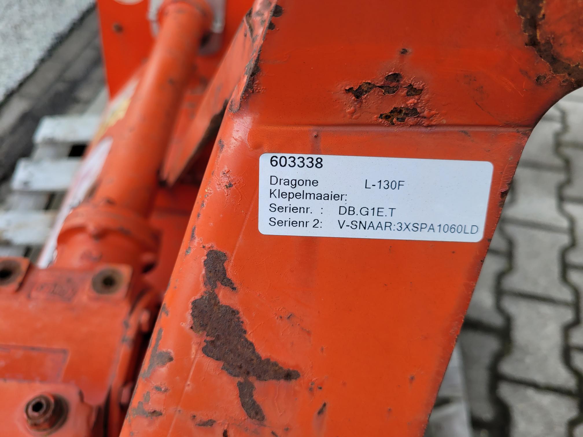 Klepelmaaier Dragone Lf 130 - Afbeelding 7