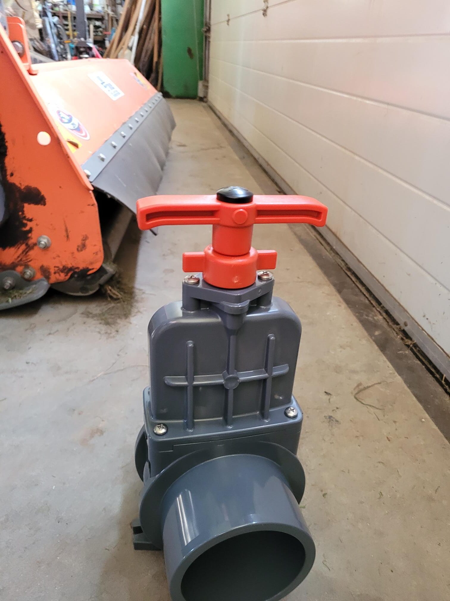 PVC schuifafsluiter 125 mm - Afbeelding 5
