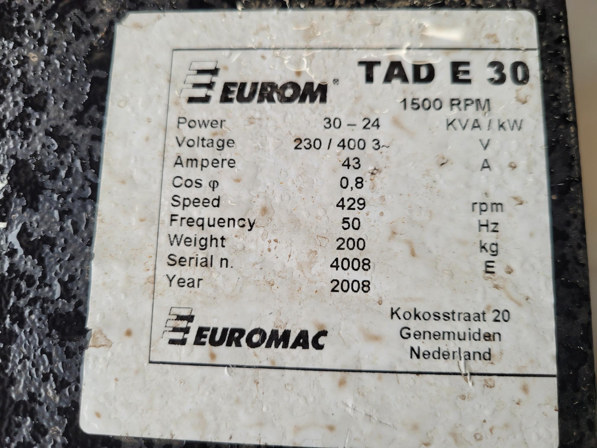 Aftakas generator EUROM tad 30 - Afbeelding 4