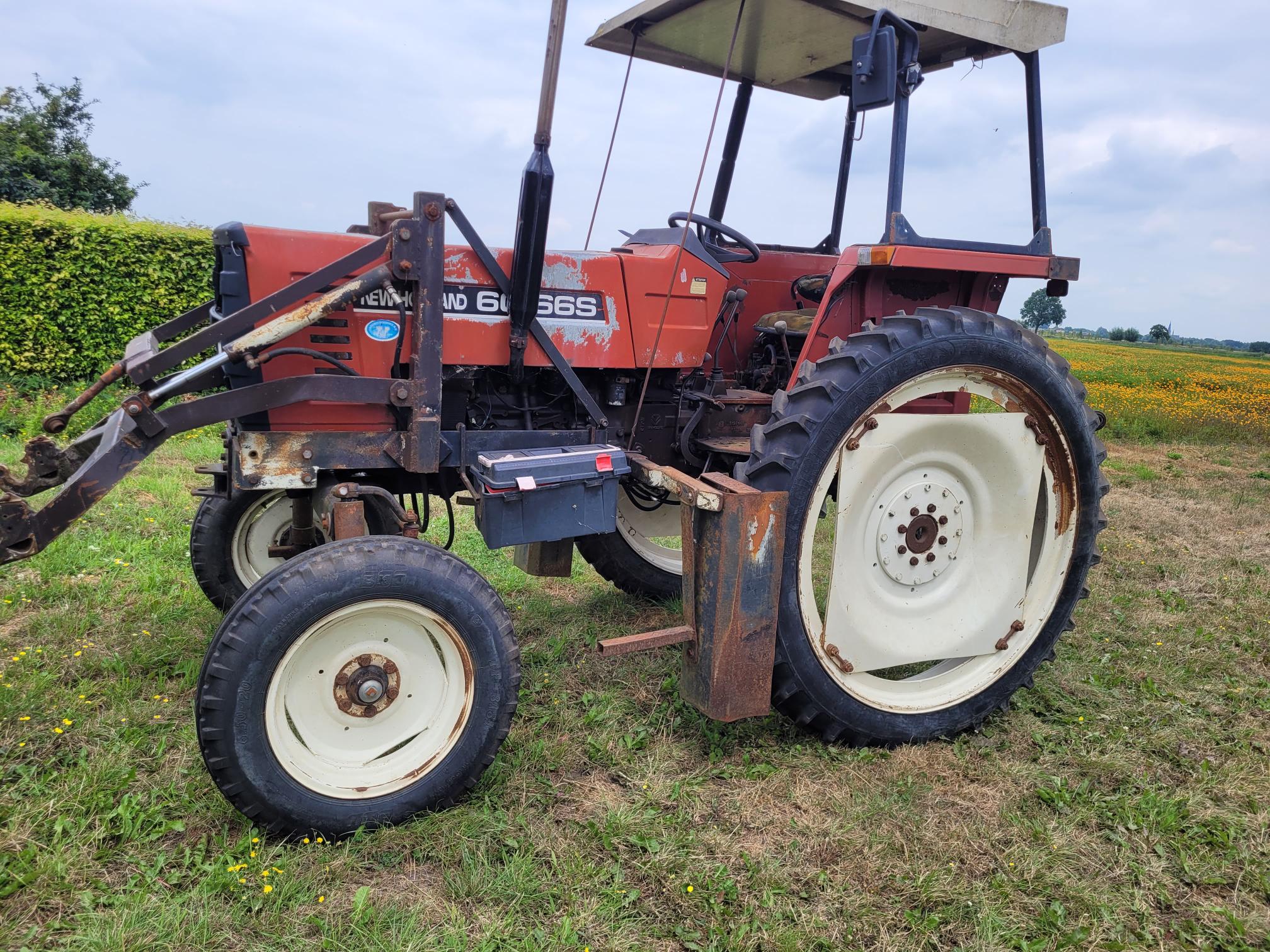 Fiat tractor 60-66 verhoogd - Afbeelding 6