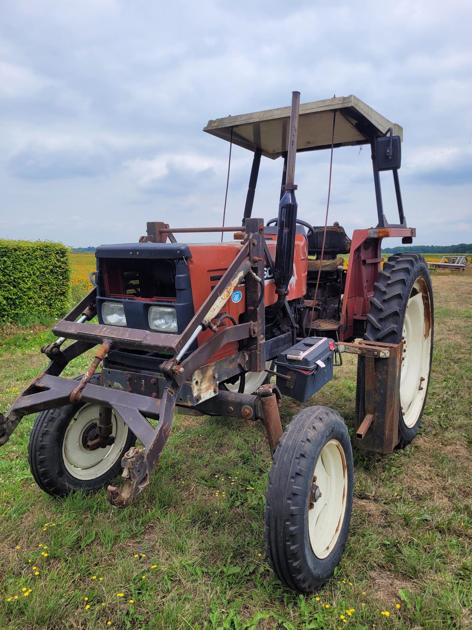 Fiat tractor 60-66 verhoogd - Afbeelding 5