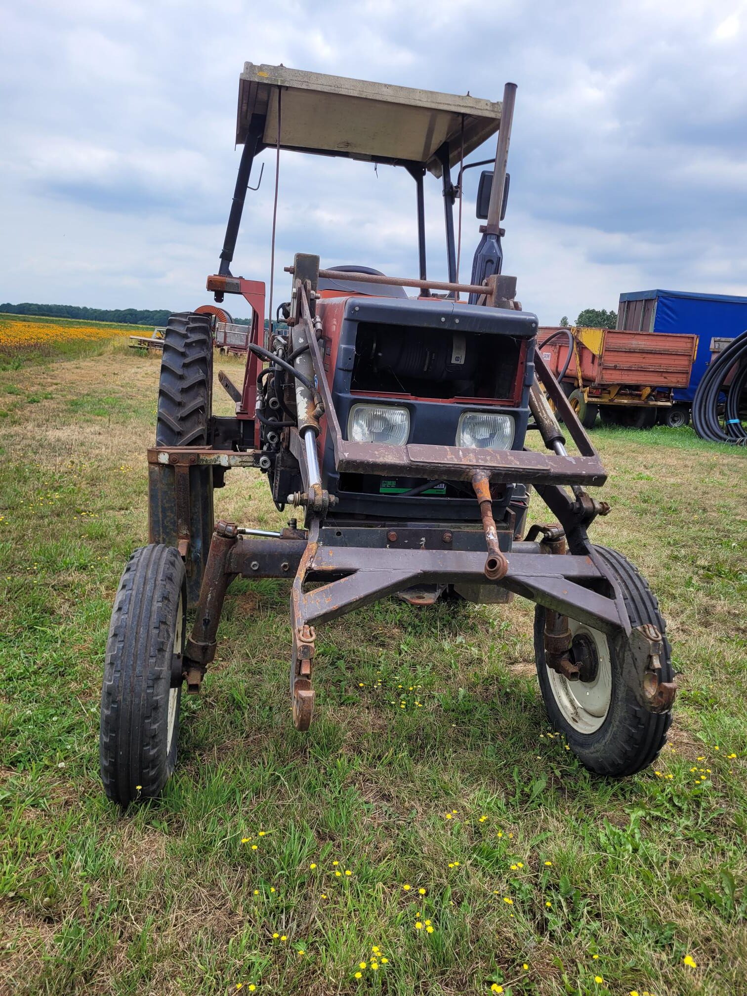 Fiat tractor 60-66 verhoogd - Afbeelding 4