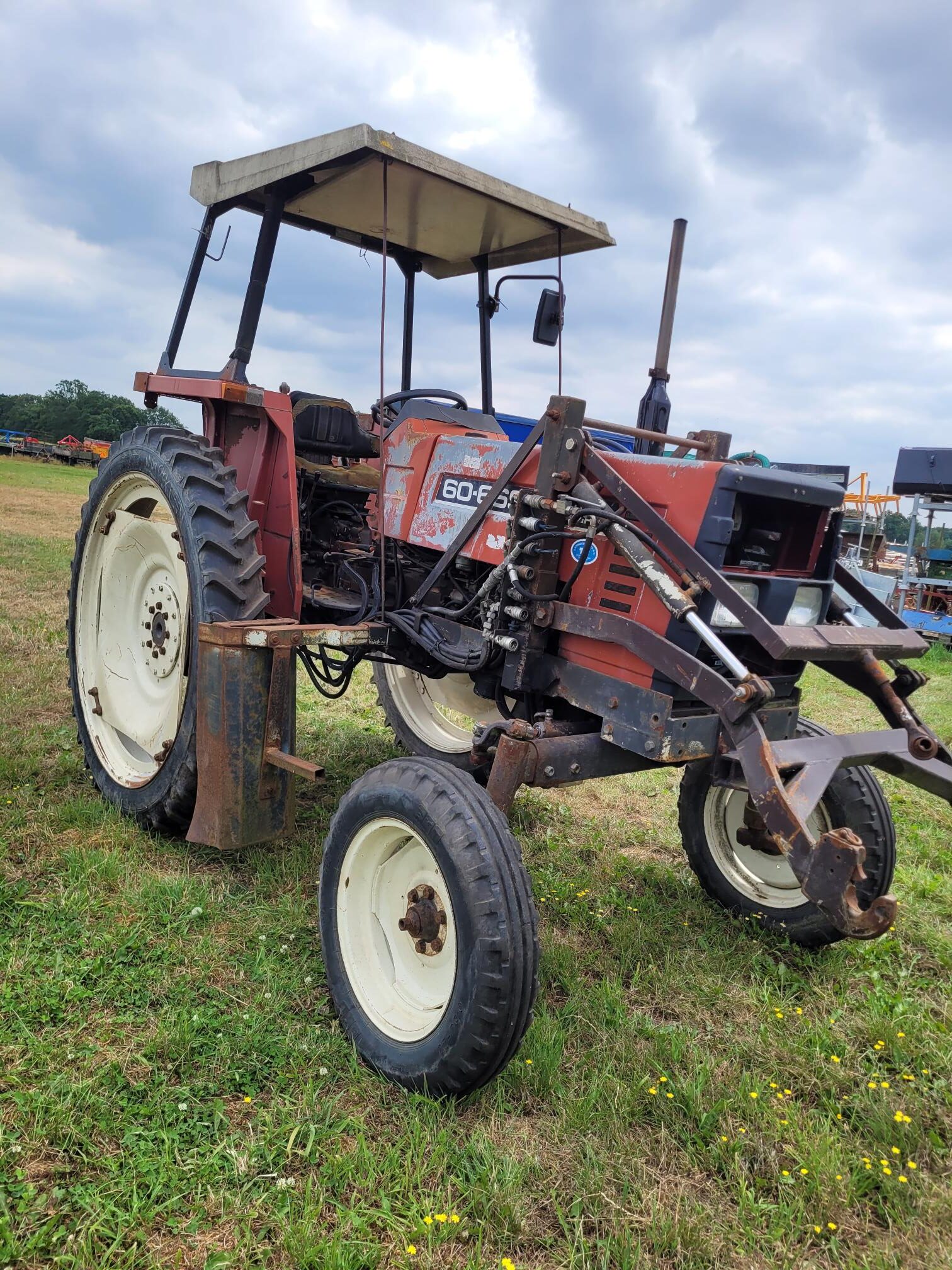 Fiat tractor 60-66 verhoogd - Afbeelding 3